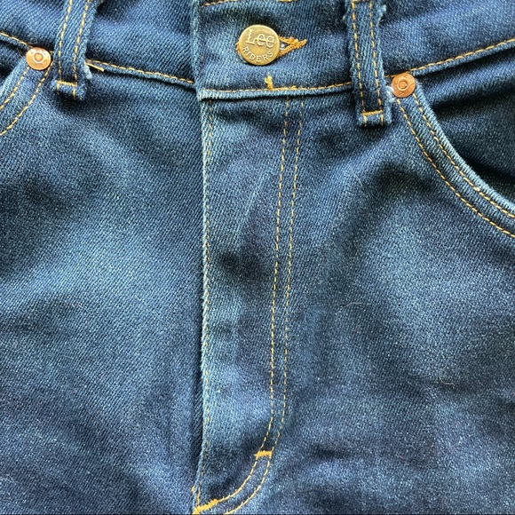 Vintage 80s Lee High-Waisted Jeans - Picture 9 of 9